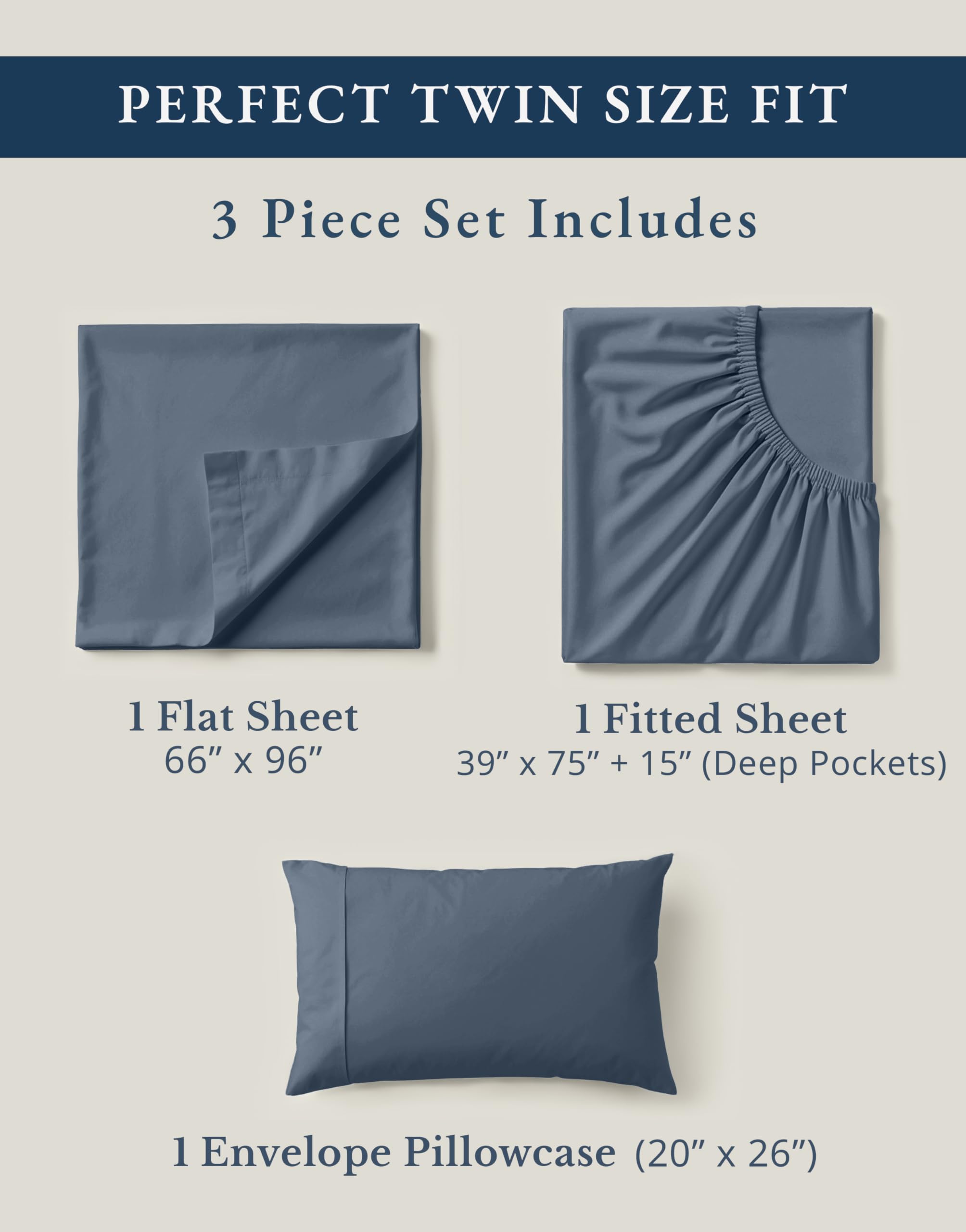 LANE LINEN taie d'oreiller enveloppe bien fermée confort hygiénique