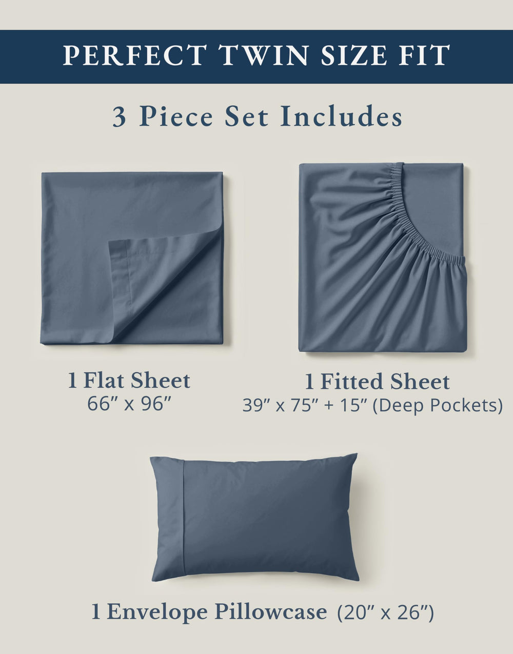 LANE LINEN taie d'oreiller enveloppe bien fermée confort hygiénique