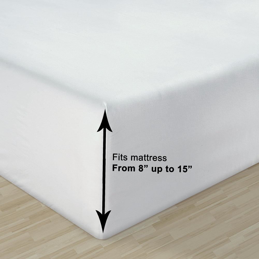 LANE LINEN draps Twin XL sur lit ajustable démontrant maintien pendant mouvement