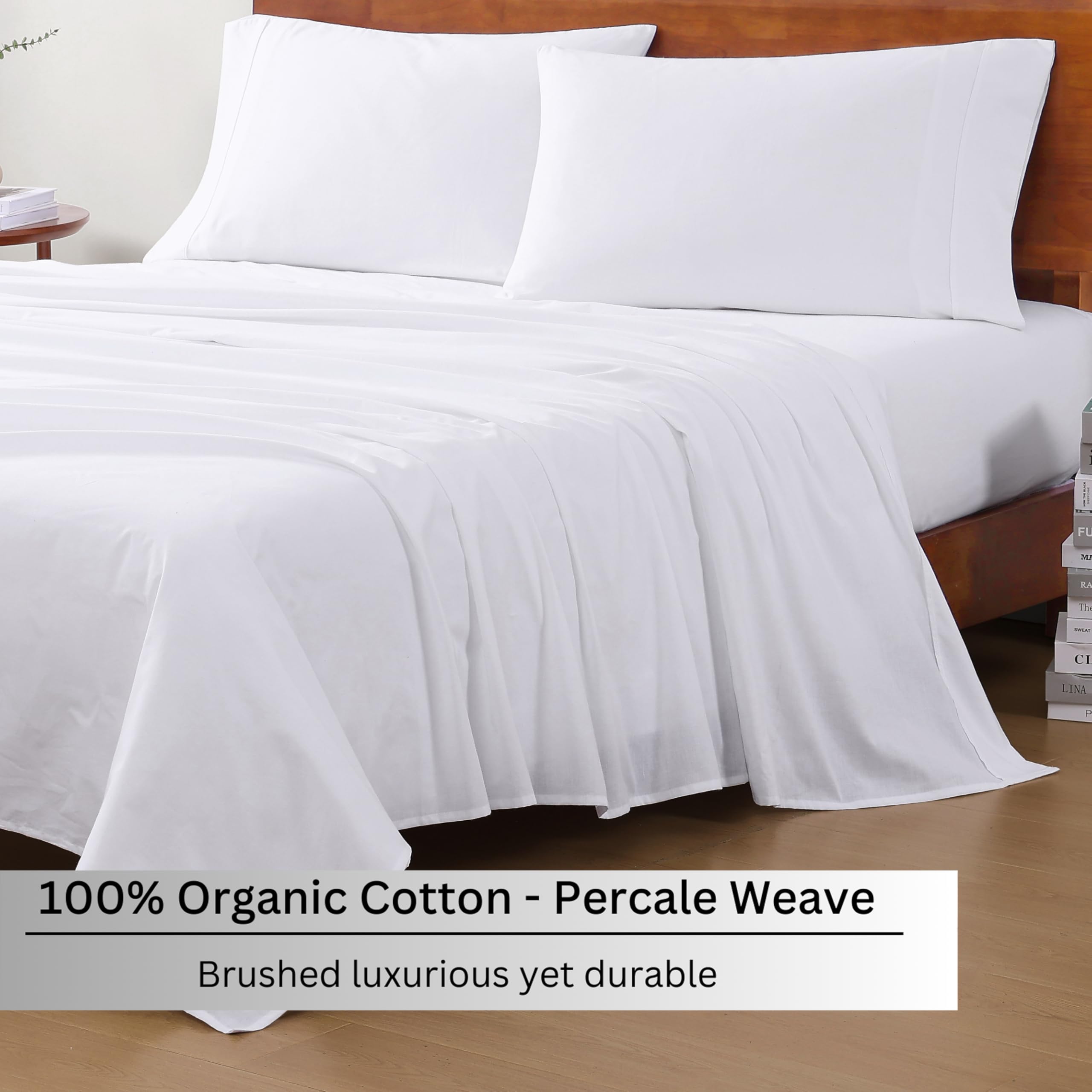 LANE LINEN gros plan sur le tissage percale illustrant respirabilité et légèreté