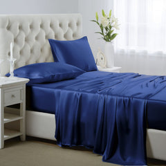 Lanest Housing draps ensemble face avant bleu marine aspect luxueux