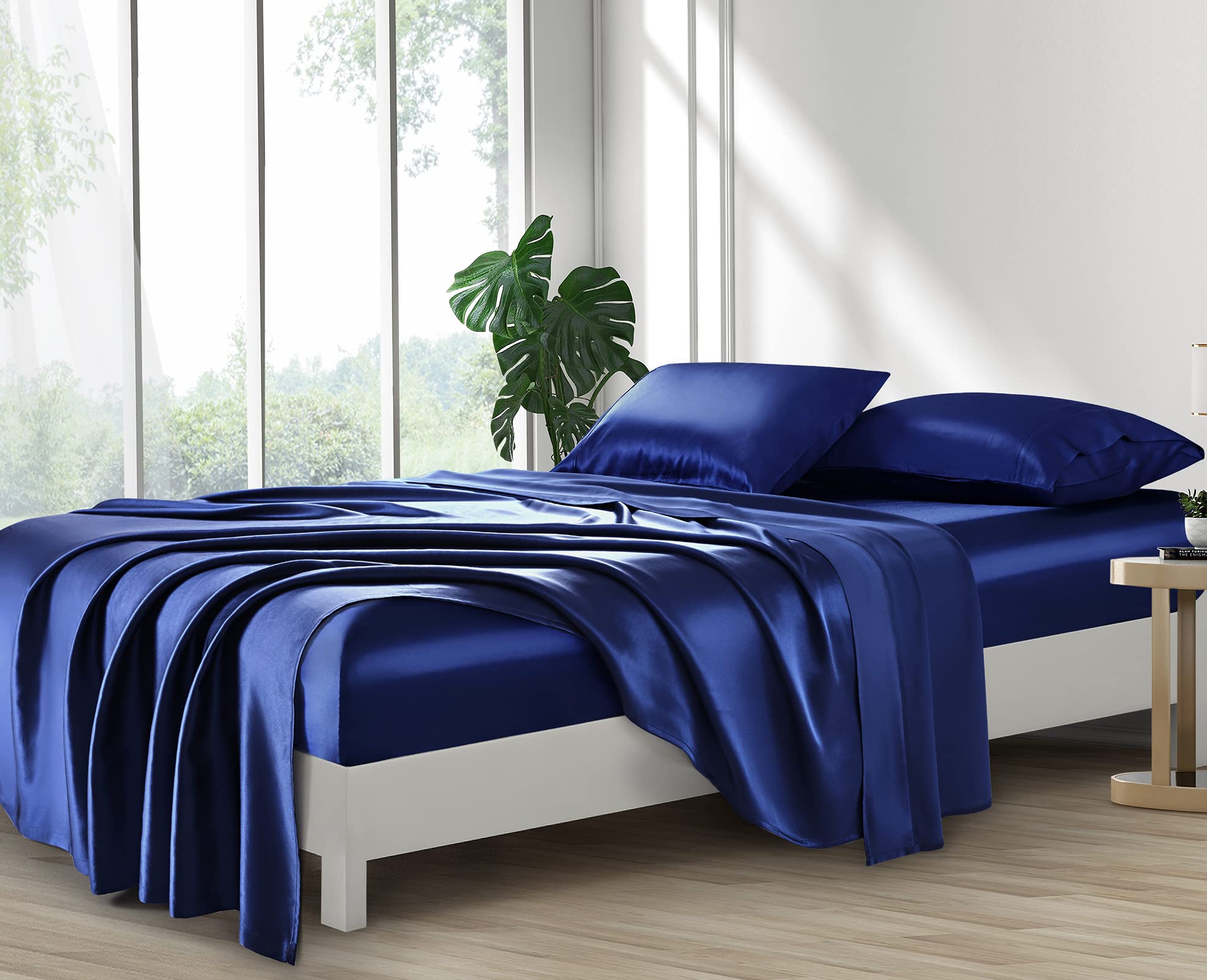 Lanest Housing taies d'oreiller satinées protection cheveux et peau douce