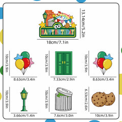LANFUBEISI banderole "Happy Birthday" installée apportant une ambiance festive immédiate
