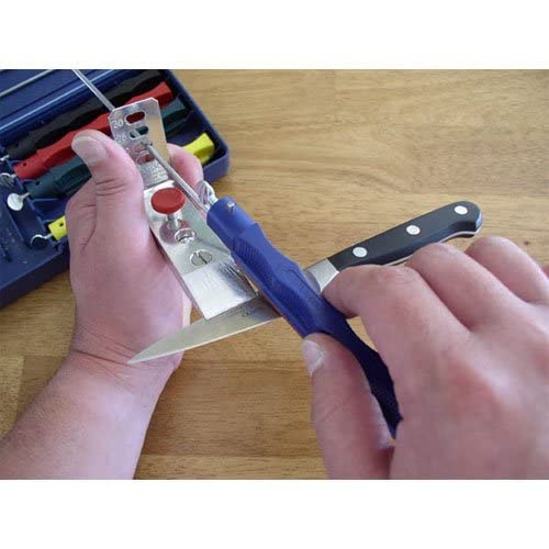 Lansky détail de la pince multi-angle assurant maintien sûr de la lame