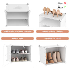 LANTEFUL intérieur avec dix niveaux range jusqu'à vingt paires