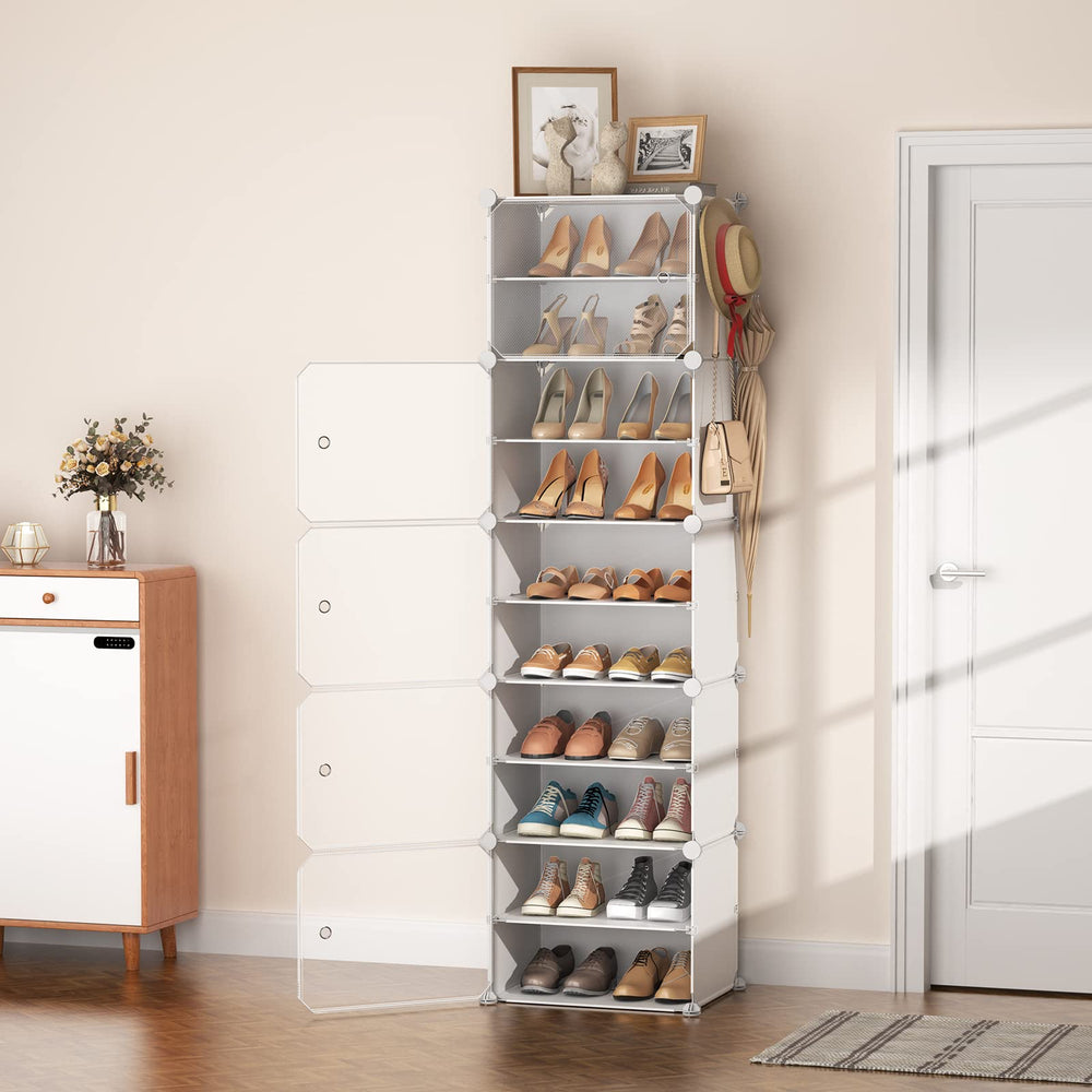 LANTEFUL gros plan porte transparente pour repérer chaussures facilement
