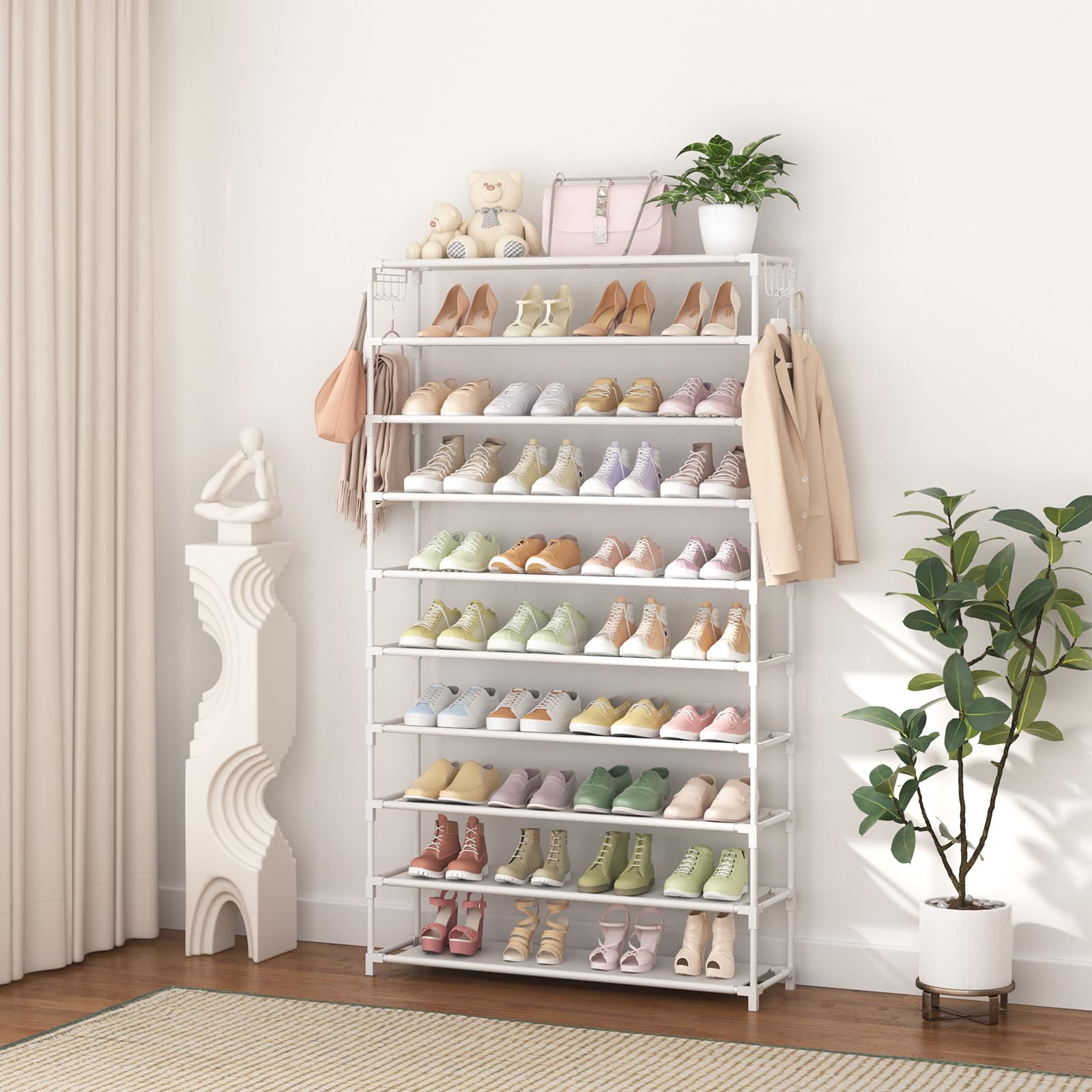 LANTEFUL étagère modifiée pour bottes hautes, adaptabilité utile