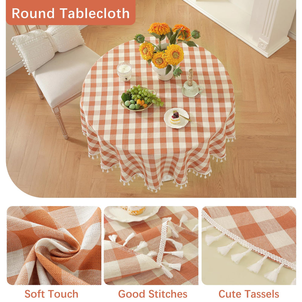Laolitou nappe sur table décorée pour Thanksgiving crée ambiance conviviale