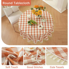 Laolitou nappe sur table décorée pour Thanksgiving crée ambiance conviviale