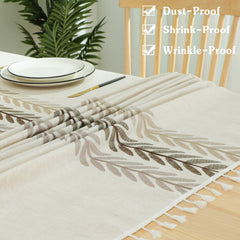 Laolitou nappe sur table dressée, améliore l’ambiance du repas