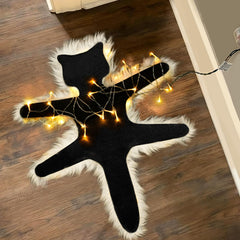 LARFOEK tapis chat frito face entrée, accueille chaleureusement les invités