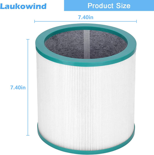Laukowind gros plan sur la texture du filtre montrant structure triple couche