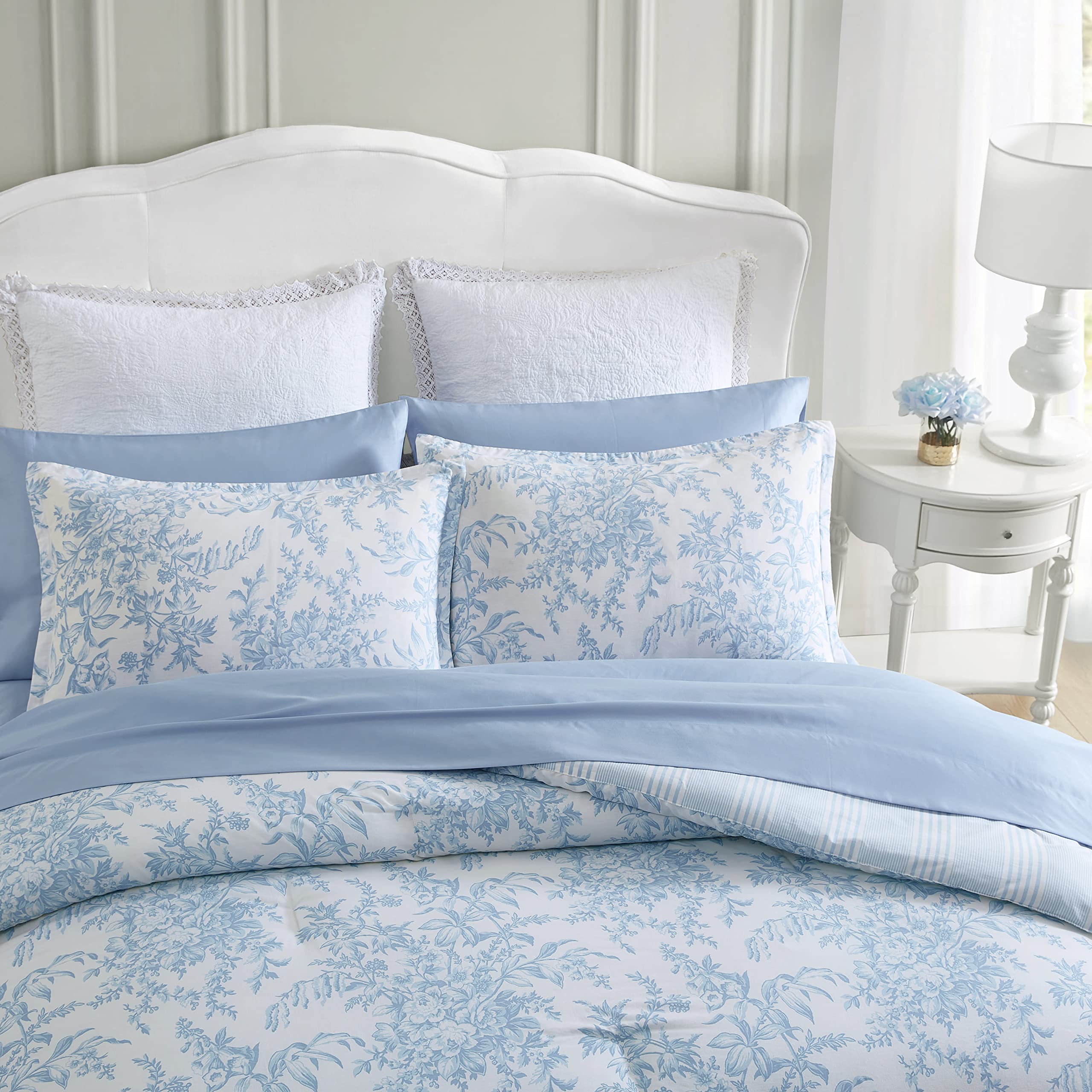 Laura Ashley détail garnissage polyester offrant gonflant et maintien