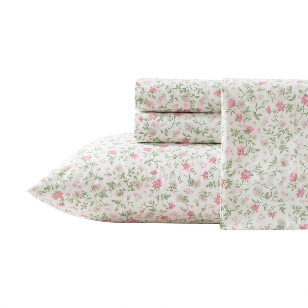 Laura Ashley vue avant de la parure Bonnie Pink, aspect élégant et romantique