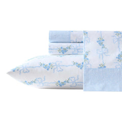 Laura Ashley détail du drap-housse élastique, maintien sûr du matelas