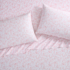 Laura Ashley drap-housse montrant poche profonde et maintien sécurisé