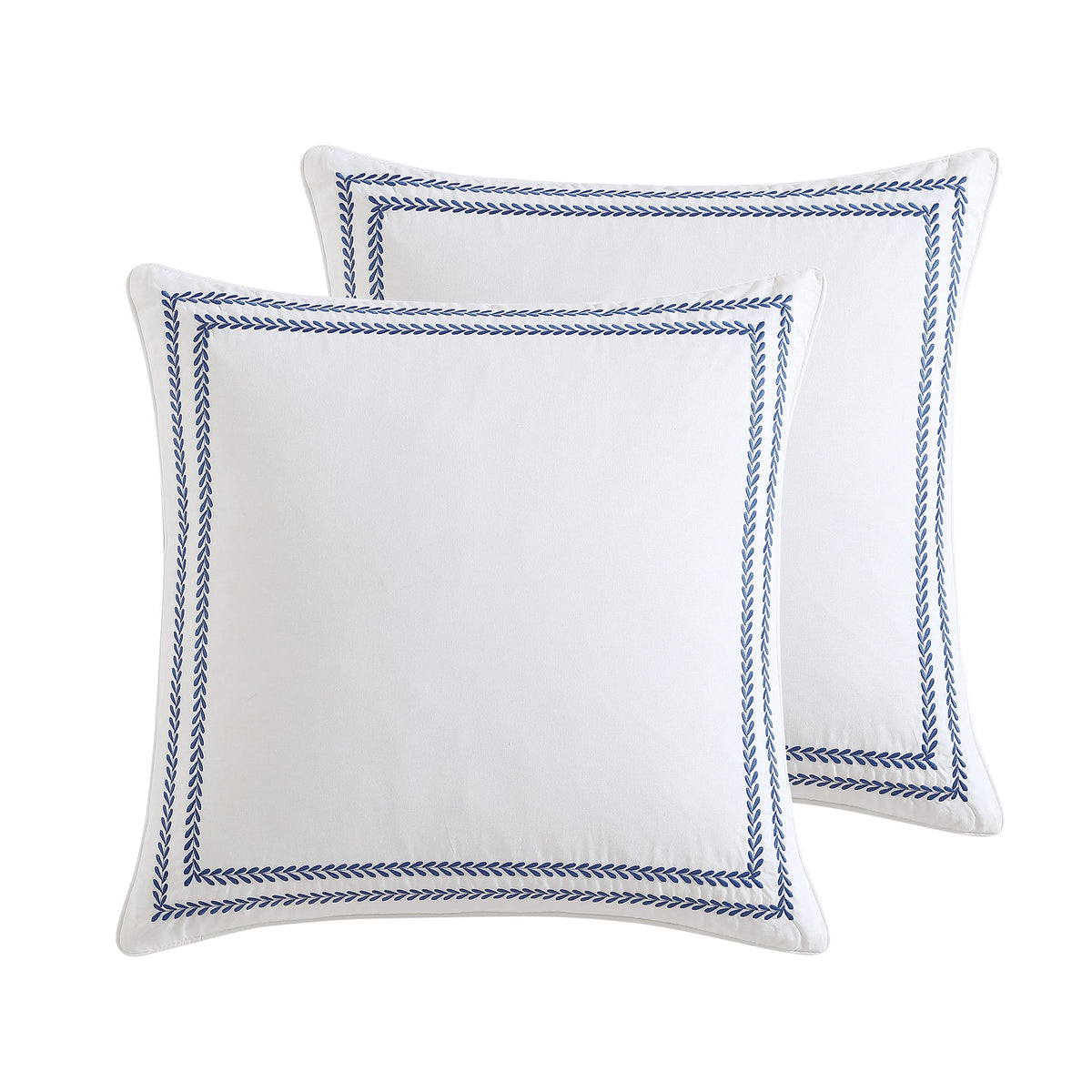 Laura Ashley taies packaging avant montrant lot de deux et style élégant