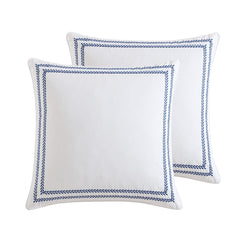 Laura Ashley taies packaging avant montrant lot de deux et style élégant