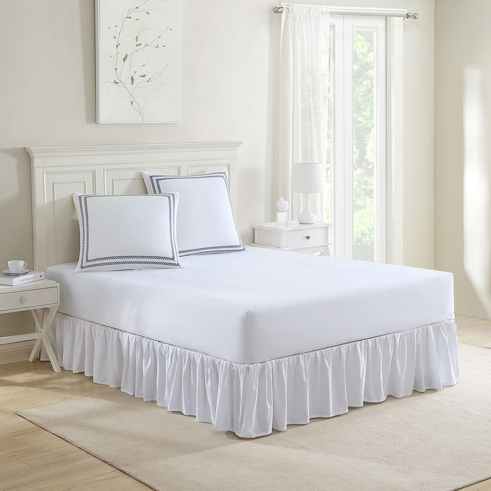 Laura Ashley texture coton 100% montrée au toucher pour confort respirant