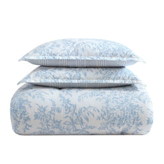 Laura Ashley revers rayures bleu et blanc pour options de style