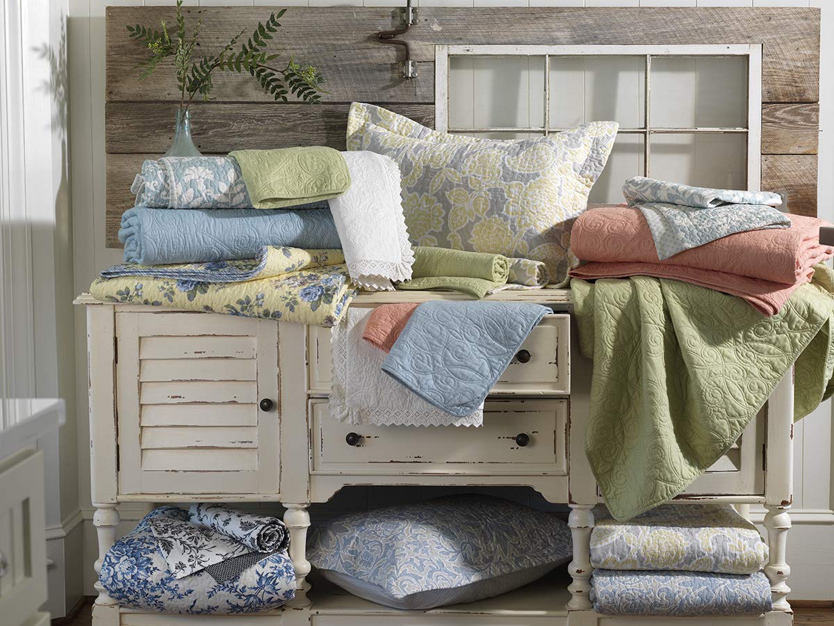 Laura Ashley texture coton pré-lavé et garnissage léger pour confort respirant