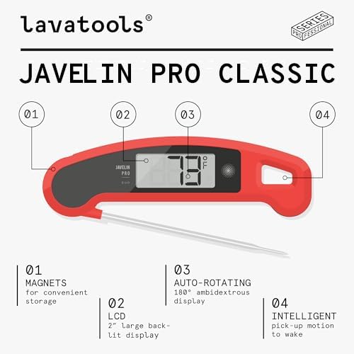 Lavatools Javelin PRO Classic affichage pivotant illustrant lecture facile sous tous angles