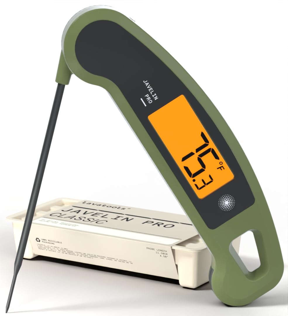Lavatools Javelin PRO Classic face avant olive avec lisibilité rapide