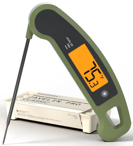 Lavatools Javelin PRO Classic face avant olive avec lisibilité rapide