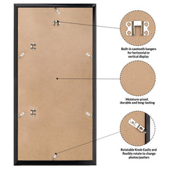 LaVie Home cadre en portrait accroché sur mur décor élégant