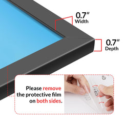 LaVie Home gros plan plexiglas HD montrant transparence et résistance
