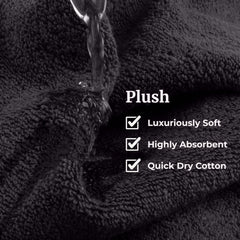 Lavish Home drap de bain étalé pour couverture généreuse