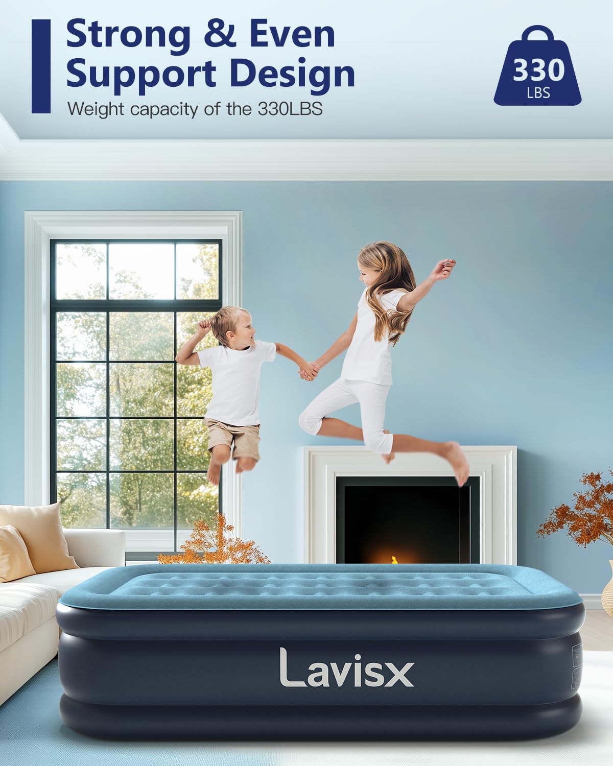 Lavisx matelas en usage dans une chambre invité offrant confort immédiat