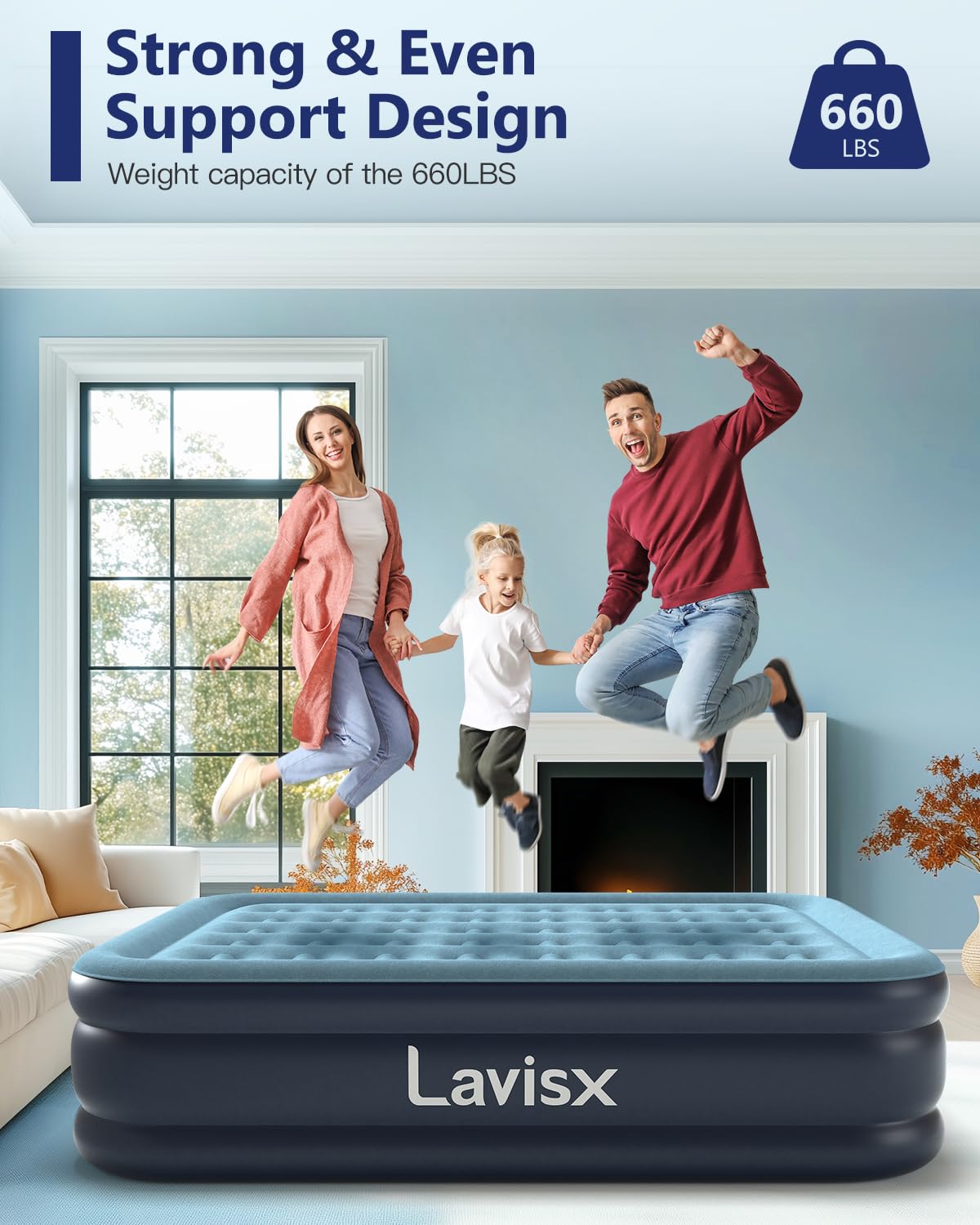 Lavisx plié dans sac de transport compact pour voyages