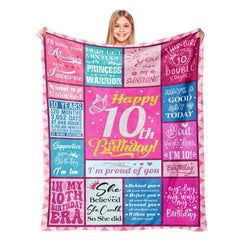Lavua couverture face montrant le motif anniversaire et confort
