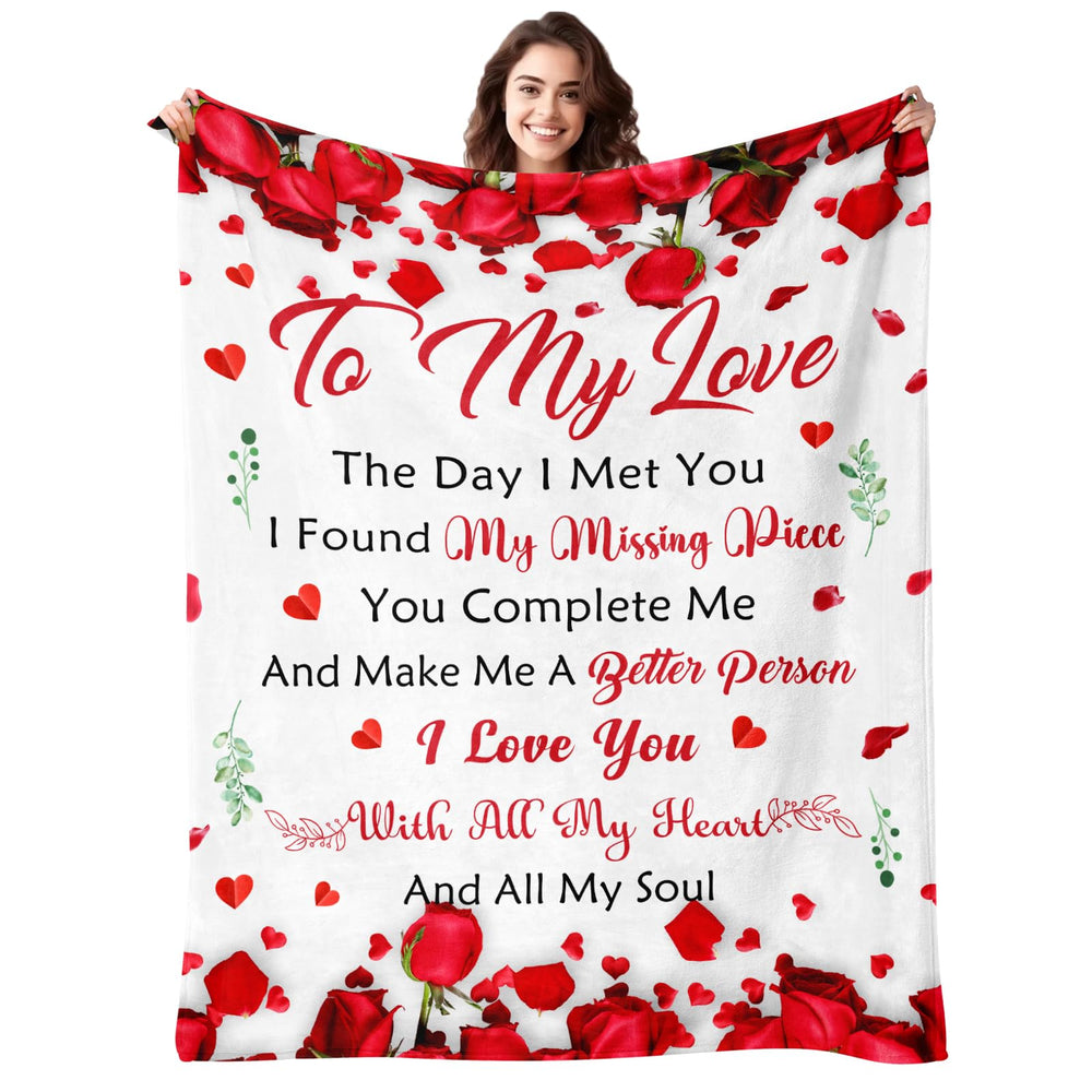 Lavua couverture face avant affichant le message romantique et un toucher invitant