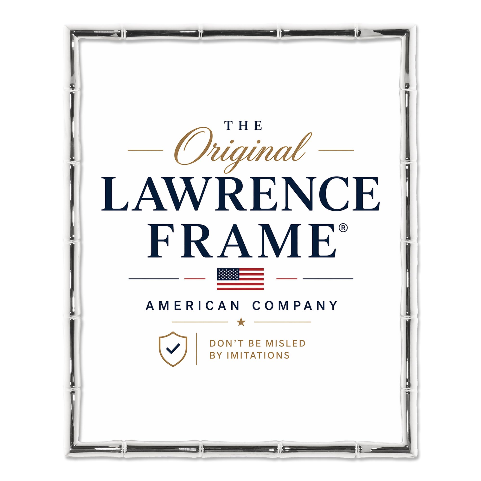 Lawrence Frames gros plan relief bambou montrant la texture raffinée