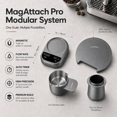 LAYBIRD MagAttach Pro capuchon doseur magnétique pour pesée rapide