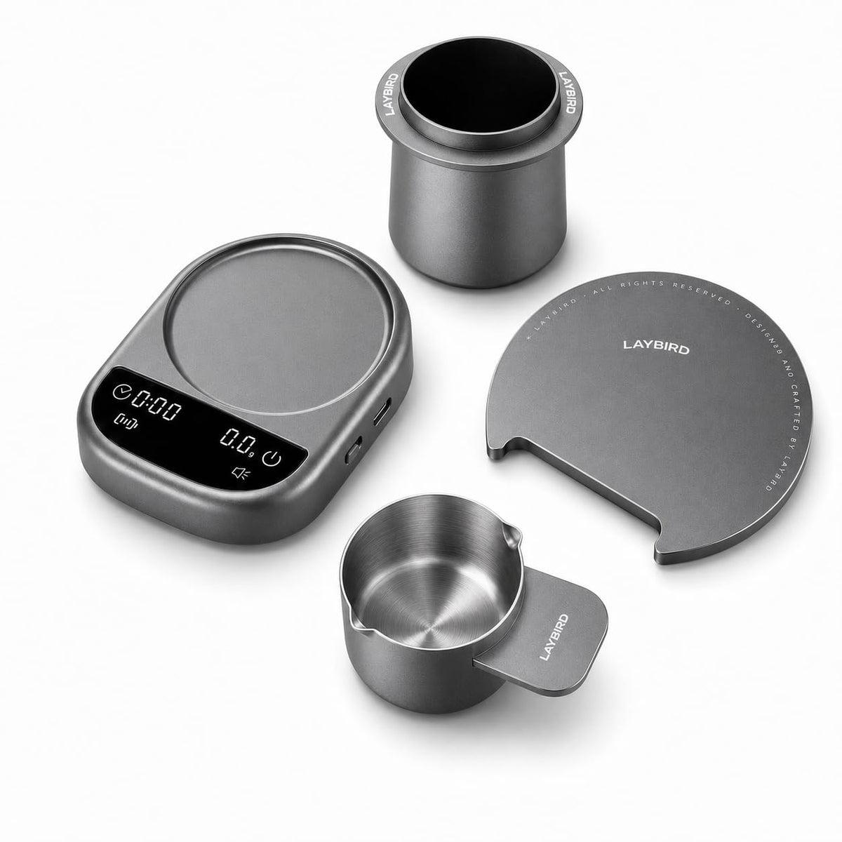 LAYBIRD MagAttach Pro vue avant compacte et précision 0,1 g
