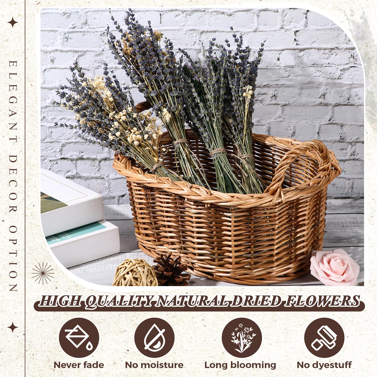 Layhit bouquet placé dans un vase, mise en scène décorative sans entretien