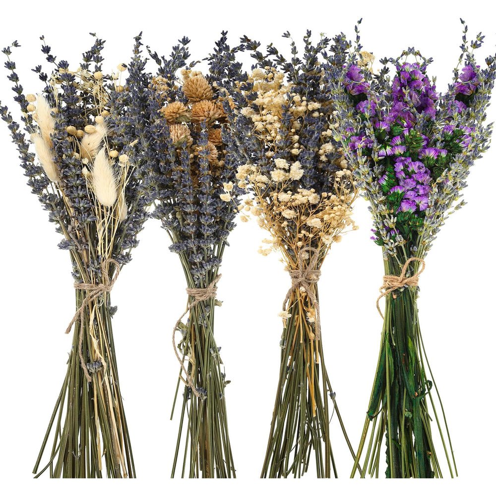 Layhit vue d'ensemble des quatre bouquets grand format, décoration durable