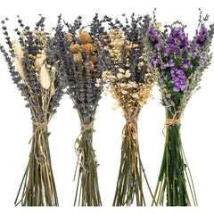 Layhit vue d'ensemble des quatre bouquets grand format, décoration durable