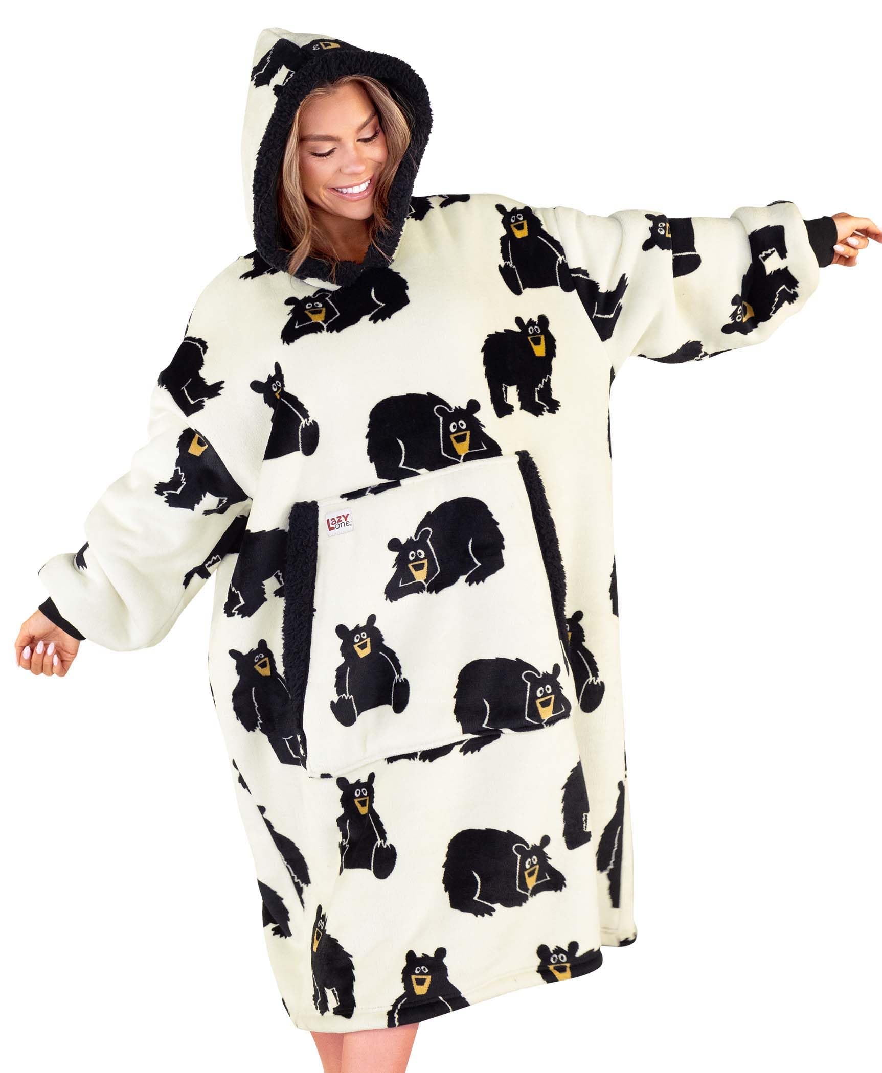 Lazy One hoodie oversized vue avant, chaleur et style instantanés