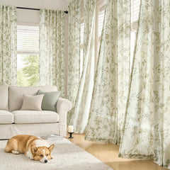 Lazzzy zoom motif floral illustrant élégance botanique et atmosphère douce