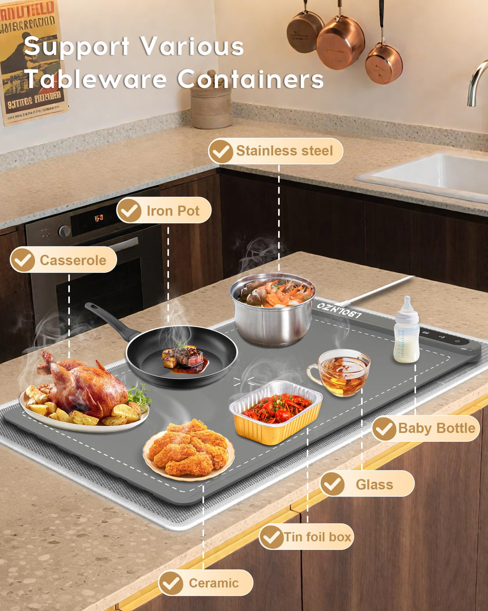 LBOLHZO tapis plié rangement compact pour transport et gain de place