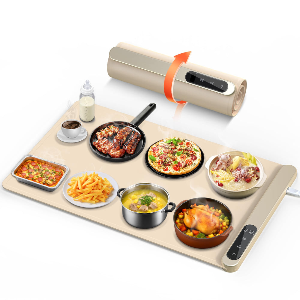 LBOLHZO tapis chauffant face avant montrant design et bord moderne, maintien optimal