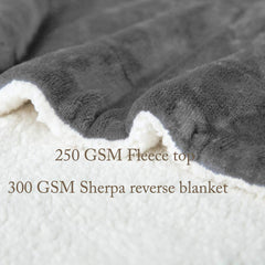 LBRO2M couverture King déposée sur lit pour grande couverture cosy