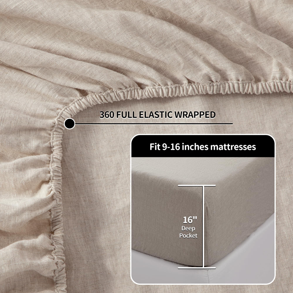 LBRO2M lit dressé en chambre moderne illustrant look naturel apaisant