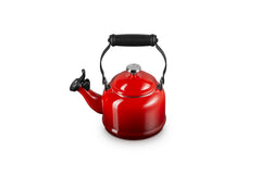 Le Creuset bouilloire Demi face Cerise, design compact et coloré