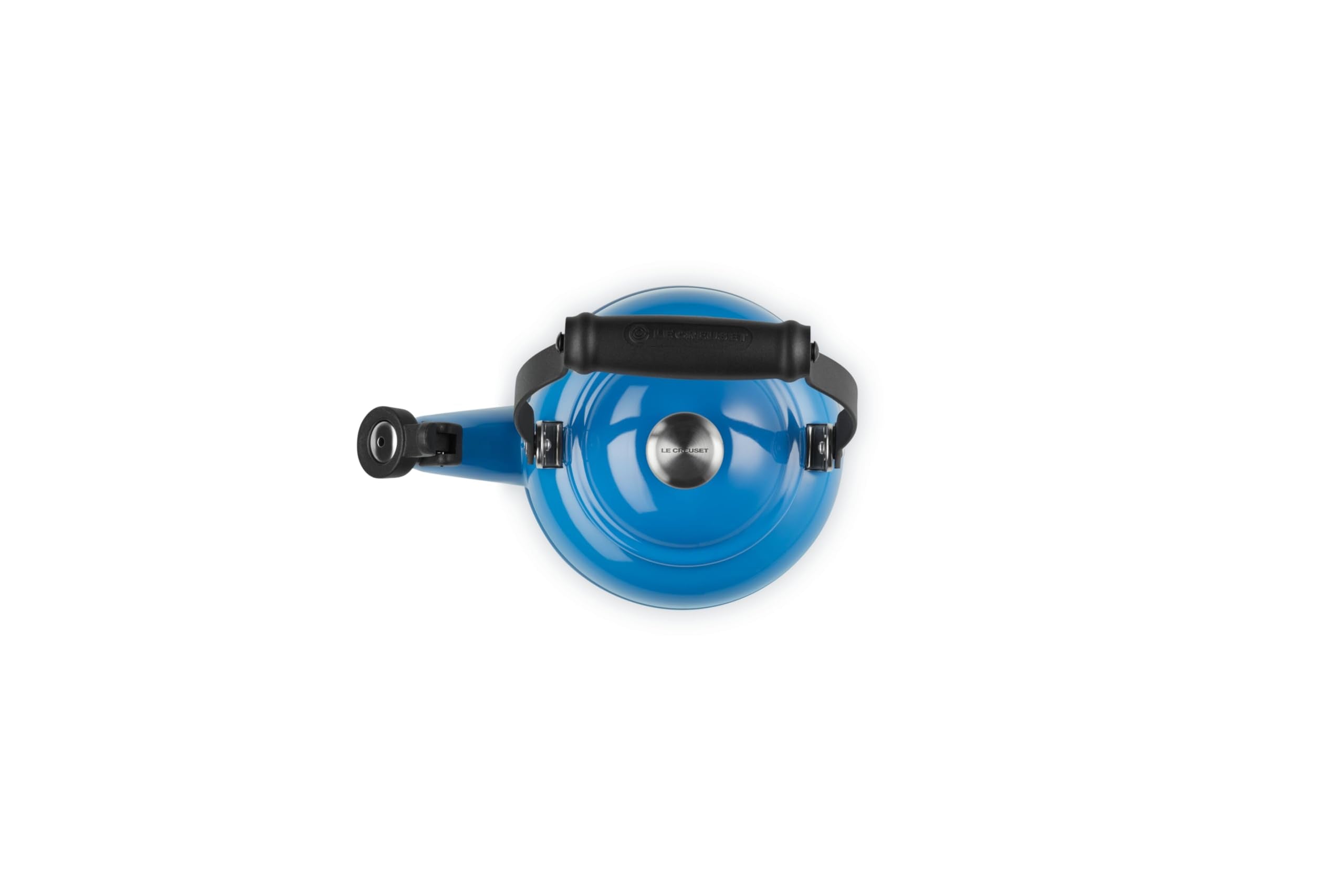 Le Creuset bouilloire Demi poignée et bouton inox, prise sûre et élégante