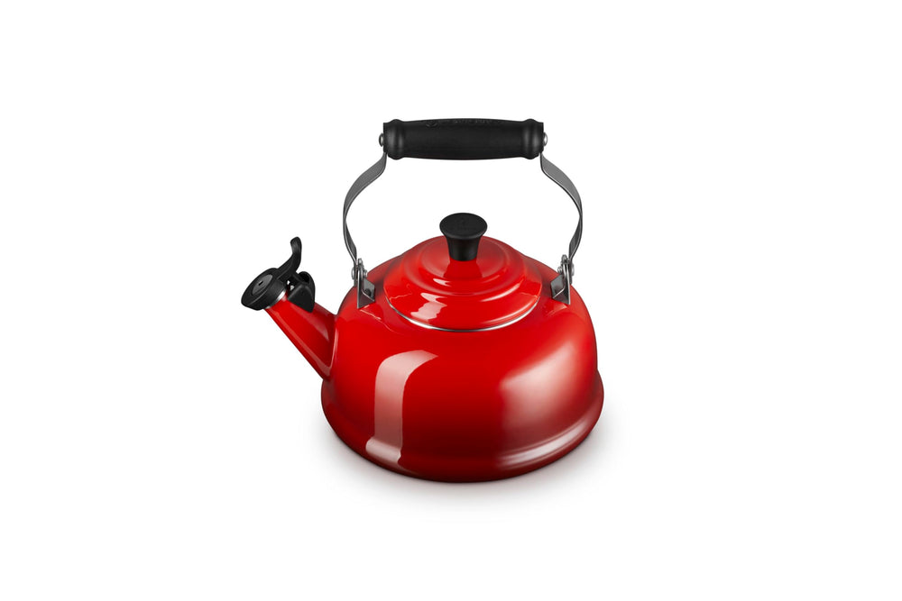 Le Creuset bouilloire poignée verrouillée noire pour sécurité et confort